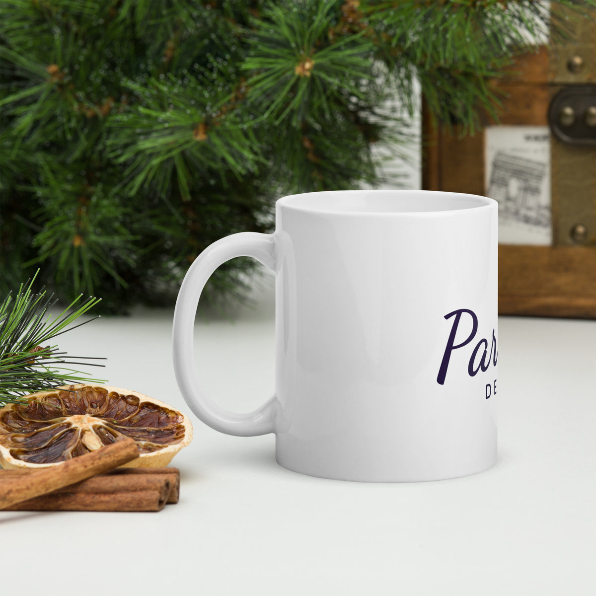Mug personnalisé « Parrain de… » avec le prénom de votre filleul ou filleule