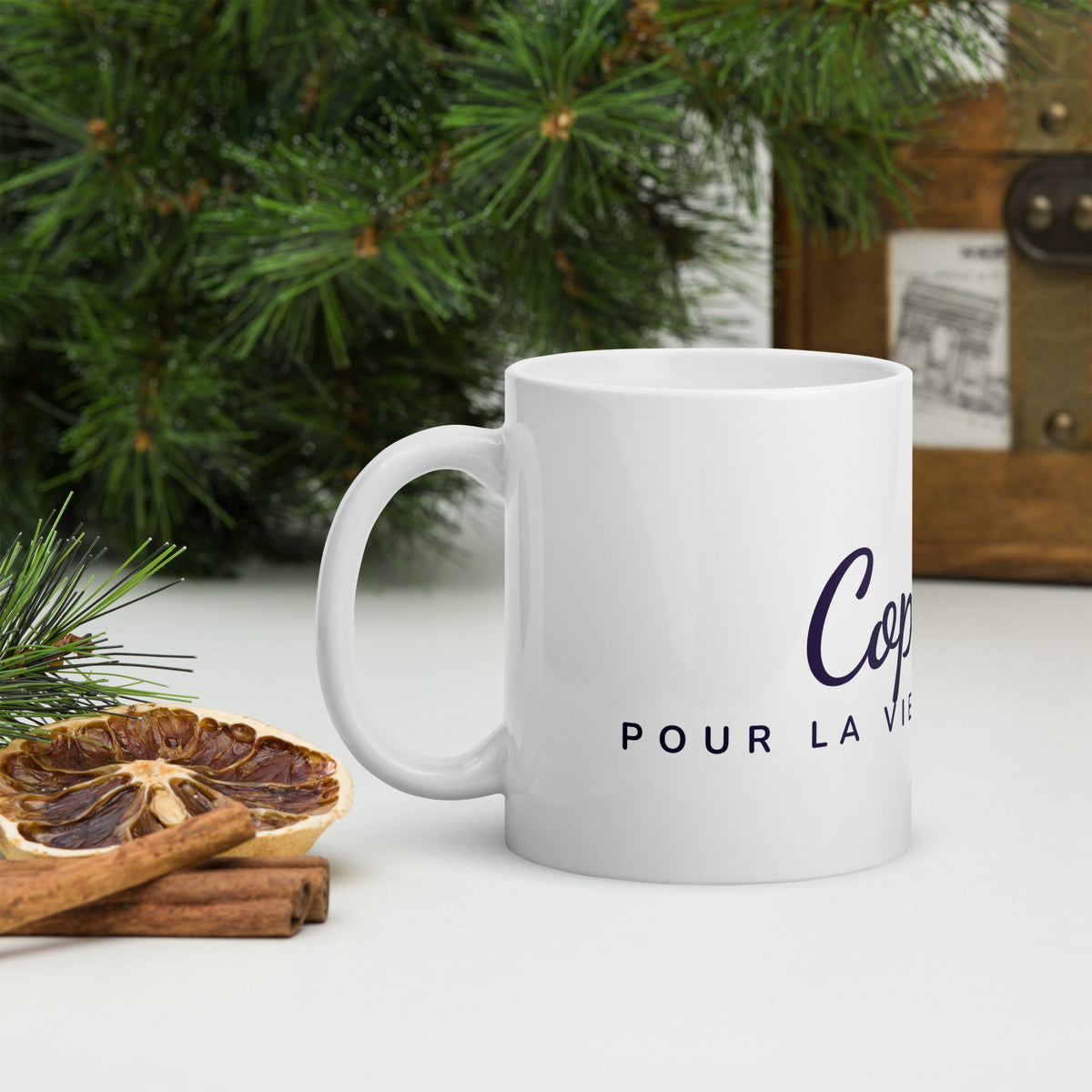 Mug personnalisé « Copines pour la vie » avec vos deux prénoms