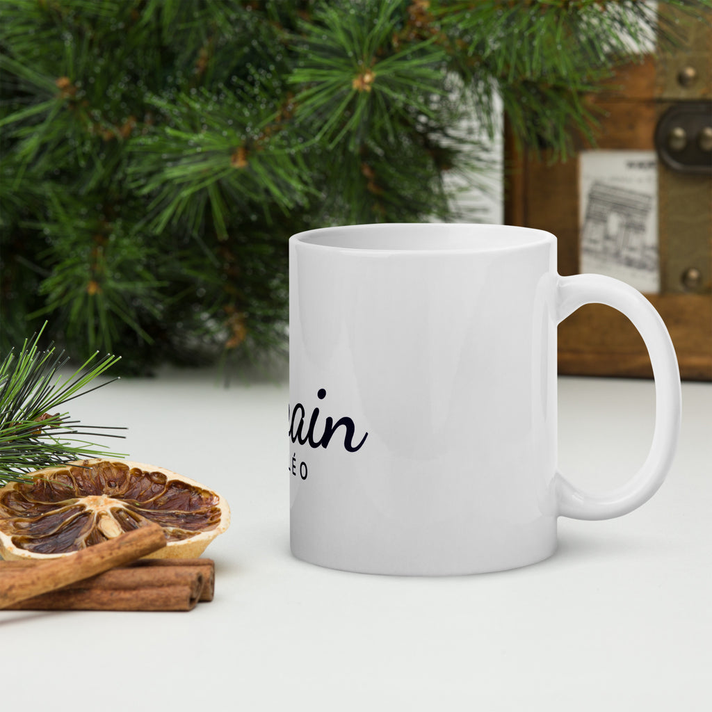 Mug personnalisé « Parrain de… » avec le prénom de votre filleul ou filleule